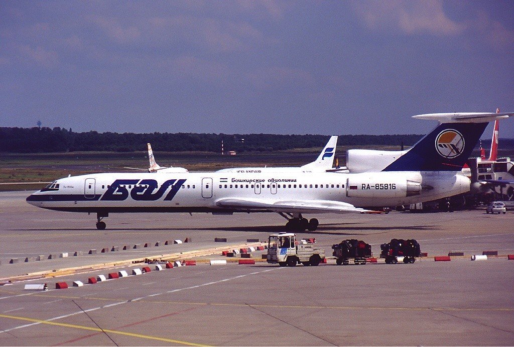Aircraft Involved in Mid Air Disaster Bashkirskie Avialinii